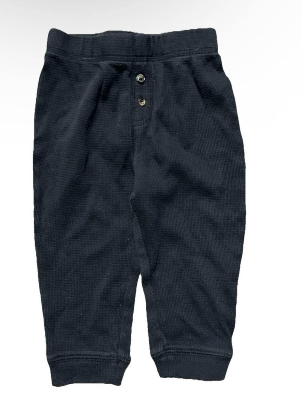 5 Pairs Of Toddler Boy Pants Navy Blue Black Khakis Sweatpants Size 12-18 Months - Picture 4 of 7